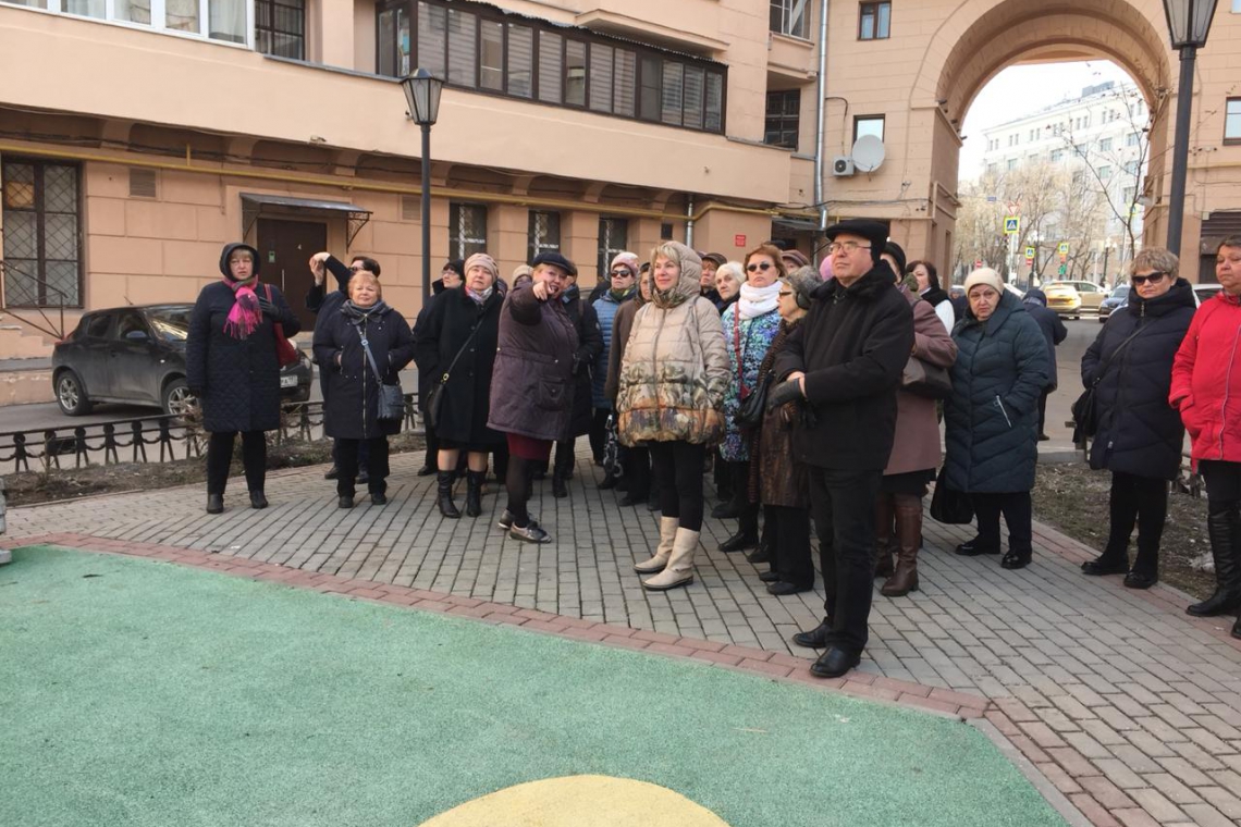 26 марта состоялась 2-я экскурсия для жителей Преображенского.
