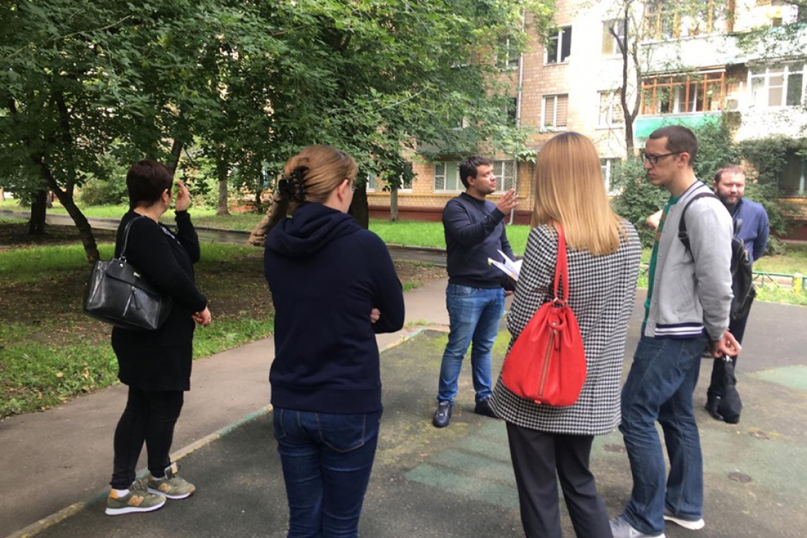 В Преображенском районе глава управы провел обход