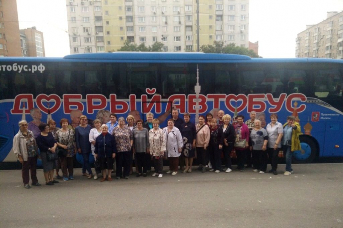 «Добрый автобус» повезет в путешествие жителей района Преображенское