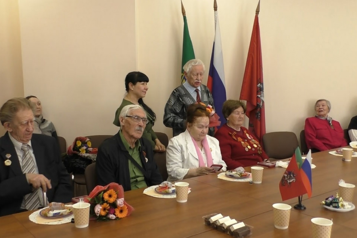 Торжественное вручение медалей к 75-летию Победы в Великой Отечественной Войне