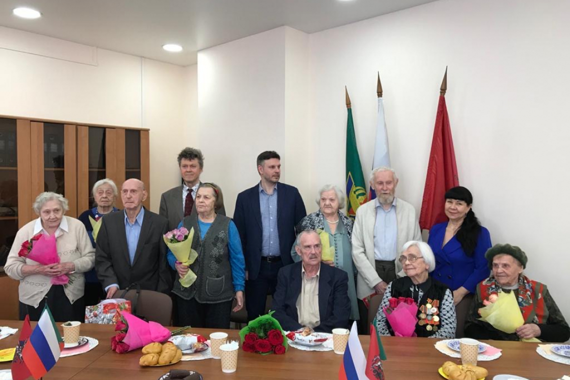 Медали к 75-летию Победы в ВОВ нашим ветеранам-преображенцам. 