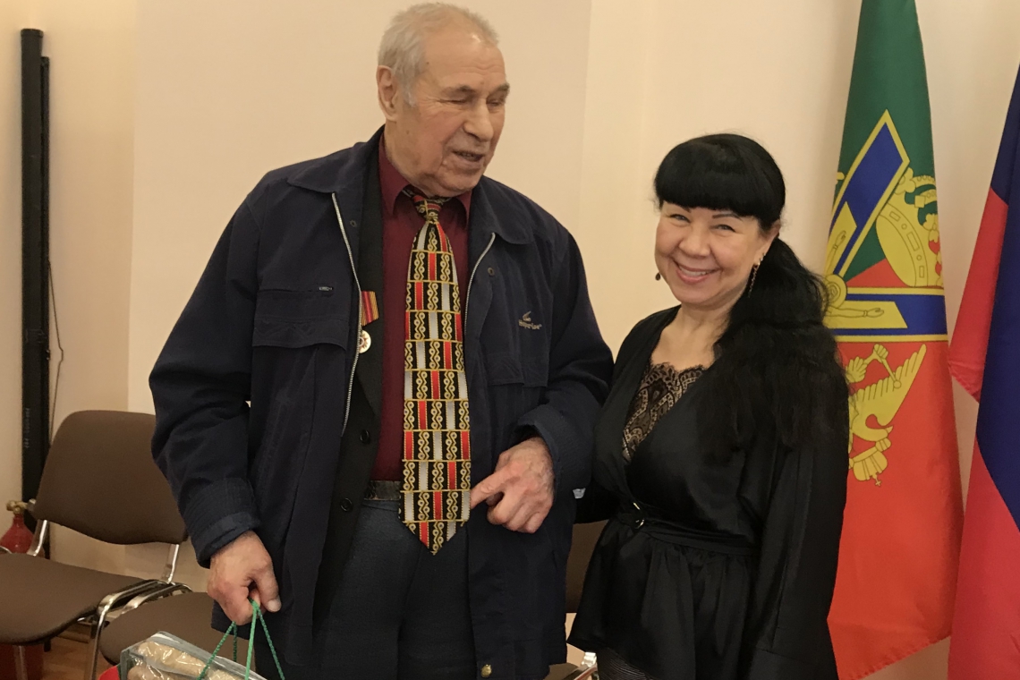 В аппарате Совета депутатов муниципального округа Преображенское поздравили Ветерана Великой Отечественной Войны